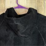 Lena Size Medium Black Fleece Jacket Hoodie Zippered Front Zippered Poc… Photo 11