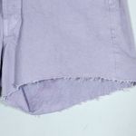 Edwin Purple Jean Shorts Size 28 Edwin Dyed Purple Denim Shorts Photo 1