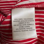 Maeve Anthropologie Cantuna Red Peplum Sleeveless Cotton Top Size US 4 OB478633. Photo 6