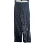 SheIn  Black Faux Leather Pants Size XXS Petite Photo 1