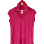 Patagonia  Hot Pink Short Sleeve Hoodie Parker Short-Sleeved Mini Dress Photo 1