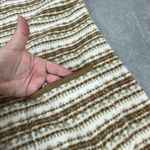 Vintage Orvis Vest Womens Medium XL Earth Tone Southwest Fleece Belted Back Photo 5