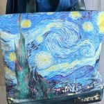 Vintage Starry Night Art Tote Bag Van Gogh Photo 8
