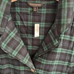 Banana Republic Factory Flannel Pajama Top size M Photo 6