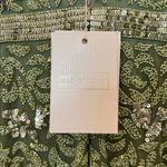 Mac Duggal NWT 4908 Green High Neck Beaded Fringe Fitted Gown Size 6 Photo 10