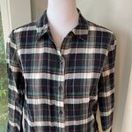 The Limited  Plaid Long Sleeve Button Down Shirt Size Small Photo 2