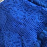 Adelyn Rae Nordstrom  Elegant Blue Lace Dress Photo 8