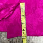 Adrianna Papell Fuchsia Pink Silk Skirt With Floral Design Size 8 Photo 7