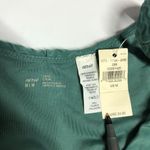 Aerie Bikini Bottom Cheeky High Cut High Rise Textured Wavy Green M Photo 2