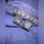 Theory  Black Navy Ombré Racerback‎ Chest Pocket Tank Top EUC Size S Photo 4