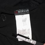 vintage 90s morgan de toi black bodycon one shoulder asymmetrical mini dress Size XS Photo 3