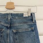 Frank & Eileen Cork Everyday Straight Leg Jeans Raw Hem in Antique Blue Size 25 Photo 8