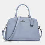 Coach Lillie Carryall Shoulder Bag Purse Blue Photo 0