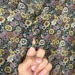 Rewind  Multicolor Floral Sheer Dress Size Medium Photo 3