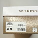 Giani Bernini Women's Valorr Peep Toe d'Orsay Leather Pumps- Size 6.5 Photo 4