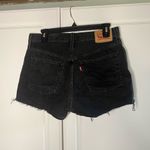Levi's Levi’s 501 Button Fly 100% Cotton Shorts Lunar Black Photo 4