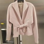 Stella McCartney 💕💕 Wool Cashmere Short Wrap Coat ~ Blush Pink EU 42 Photo 0