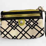 Spartina 449 NWOT Seven Oaks Daufuskie Island mini Wristlet Wallet genuine Leather and linen Photo 0