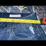 Kensie  Jeans Distressed Mid-Rise Knockout  Skinny Ankle Jeans Blue Women 12/32 Photo 3