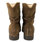 Abeo Blaine Suede Shearling Boots GUC Size 9 S3977 Tan Photo 15