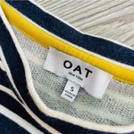 Oats New York long sleeve blue and white stripe sweater shirt small sweatshirt Photo 5