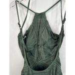 Beca Crochet Lace One Piece Swimsuit Deep Army Military Green M Boho Size M Photo 3