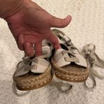 Free People + Matisse Womens old white Leather Ankle Tie Up Sandal...size 8M Tan Photo 6