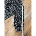 Jacqueline de Yong JDYZOEY Black White Abstract Print Midi Shirt Dress Size 36 S Photo 8