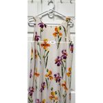 Collective Concepts Collective‎ Concepts Size Medium Dress  Floral Sleeveless Cream CGO-B Photo 4