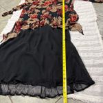 Women’s 2X Made in India Rayon Whimsigoth Vampire Grunge Dark Romantic Boho Black Size XXL Photo 14