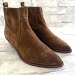 Veronica Beard New  Kinsley Western Cowgirl Hazelwood Brown Bootie Sz 9 Photo 1