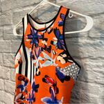 Clover Canyon  Size Small Prism Orchid Abstract Digital Print Neoprene Mini Dress Photo 3