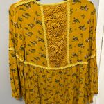 Suzanne Betro Yellow Floral Print Top Photo 2