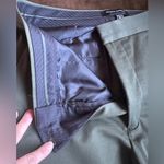 Banana Republic  High Rise Slim Ankle Hunter Green Dress With Pockets Pants Sz 8 Photo 5