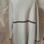 Elle  Gray Sweater with Black Accents Photo 6