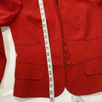 Anne Klein Jacket Red - Size 6. Photo 5