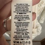 Free People  Ivory Lace Long Sleeve Vneck Mini Dress Size Small Bridal Graduation Photo 5