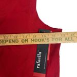 Rafaella  Ruby Red Soft Knit Women’s Medium Tank Top Shell Sleeveless Photo 5
