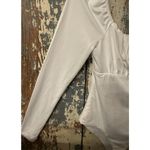 Princess Polly white bodysuit long sleeve, size 4 Small Photo 1