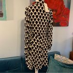 ZARA New NWT  Black & White Geometric Printed Belted Dress Size S Small Boho Photo 4