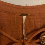 Free People  Terracotta Embroidered Tunic Photo 6