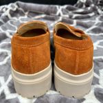 Portland leather Co Patina chunky Zoe Penny loafers in fawn suede size 10.5 Tan Photo 11