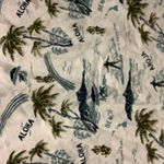 Denim & Flower  Ricky Singh White Tropical Print Shirt Photo 4