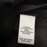 Versona NEW Faux Leather Black Top 1/2 Sleeve Small Mobwife Fall Boss Chic Photo 4