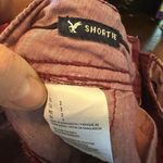 American Eagle maroon 2 Daisy Dukes shortie short Photo 1