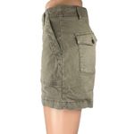 Banana Republic  Women's Olive Green Mid Rise Authentic Chino Khaki Shorts Size 0 Photo 1
