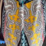 Maggy London Geometric Jumpsuit with Vibrant Patterns Photo 3