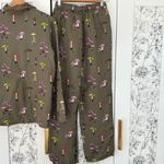 The Bright Side mushroom pajamas Green Size XS Photo 7
