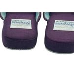 Suzanne Somers Loungewear Collection Slippers Burgundy Gold Beaded House Shoes Size 6 Photo 5