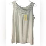 Carolyn Taylor  White Embellished Tank Top Photo 1